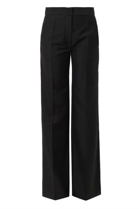 Tailored Pants Women, Look Office, Elegant Pant, Slacks For Women, Black Slacks, Stylish Work Outfits, Dress Slacks, Black Trousers, Black Dress Pants