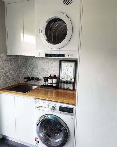 15 small laundry room organizing ideas you'll love loads | Livabl Laundry Cupboard, Laundry Reno, Laundry Room Organization Storage, Laundry Room Storage Shelves, Small Laundry Room Organization, Room Storage Diy, House Colour, Modern Laundry, Laundry Room Layouts