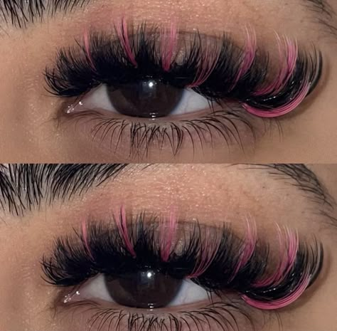 Pink Lash Extensions, Wispy Volume, Natural Fake Eyelashes, Best Lash Extensions, Lash Extentions, Lashes Fake Eyelashes, Eyelashes Extensions, Eyelash Extensions Styles, Perfect Eyelashes