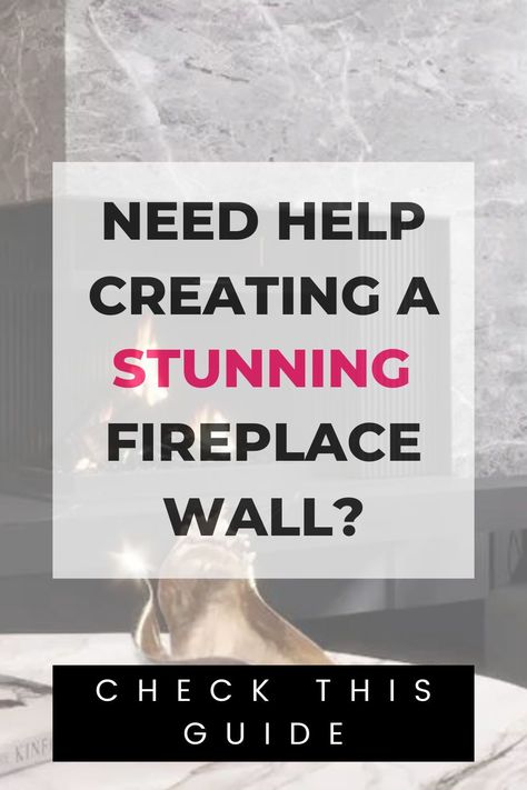 Elevate your space with the finest fireplace wall design ideas and strategies. Check our guide to redefine your interior with sophistication and style! Quartz Fireplace Wall, Statement Fireplace Wall, Modern Fireplace Mantle Decor, Tile Around Fireplace Ideas, Gas Fireplace Surround Ideas, Flat Fireplace Wall Ideas, Feature Fireplace Wall, Wall Fireplace Ideas, Transitional Fireplace Design