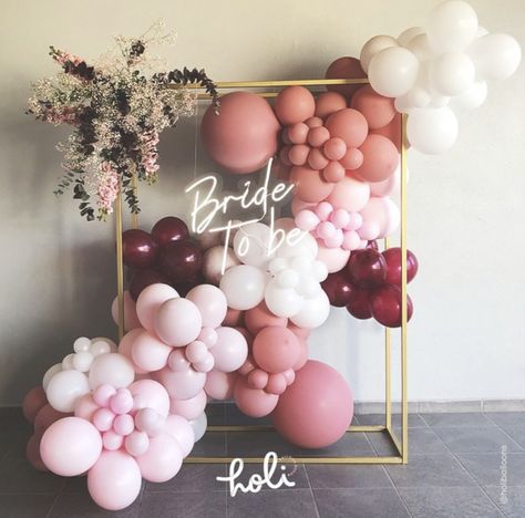 Balloon Square Arch, Square Balloon Arch, Deco Ballon, Balloon Arches, Frame Square, 40th Birthday Parties, Luxury Event, Balloon Arch, Bridal Showers