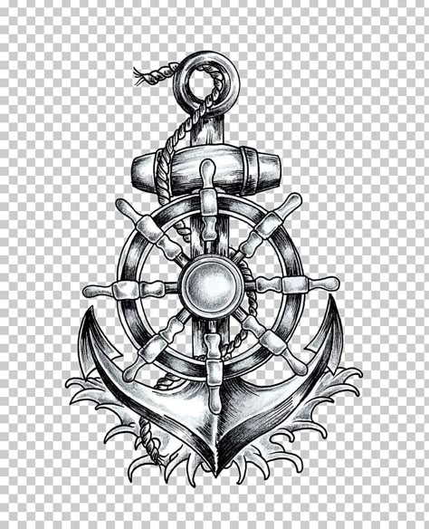 Ship Wheel Tattoo, Anker Tattoo Design, Anchor Png, Wheel Tattoo, Anchor Tattoo Design, Anker Tattoo, Pirate Tattoo, Compass Tattoo Design, Kunst Tattoos