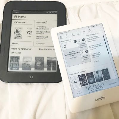 I own both a Barnes and Noble Nook e-reader and Amazon Kindle. Today, we're going through them both! E Reader Aesthetic, Kindle Setup, Ebook Reader Aesthetic, Kindle White, Kindle Aesthetic, Toy Stores, Vintage Thrift Stores, Book Proposal, Traditional Books