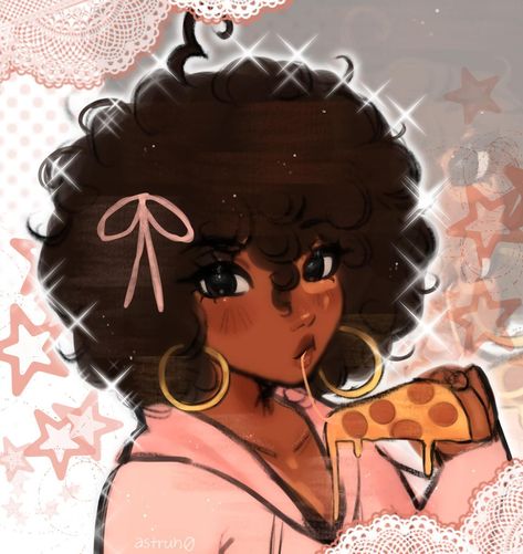 🎀 ANOTHER ART DUMP + NEW OC!!! Just a bunch of random stuff… #art #artist #digital #digitalart #digitaldrawing #digitalartist #artgallery #artdump Kawaii Poc Pfp, Brown Girl Cartoon Pfp, Black Girls Animes, Mixed Girl Pfp Cartoon, Pfp Black Girls Cartoon, Black Oc, Black Pfp, Black Pfps, Profile Ideas