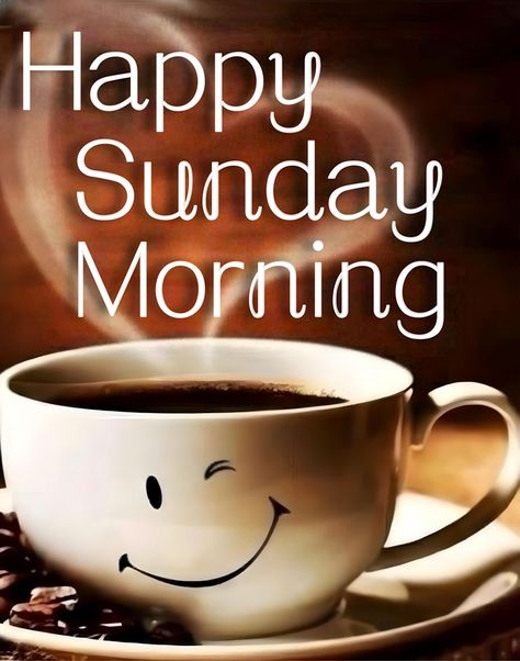 Happy Sunday Morning, Sunday Greetings, Coffee And Donuts, Good Morning God Quotes, Beautiful Coffee, Good Morning Friends, Coffee Quotes, Quotes About God, Sunday Morning