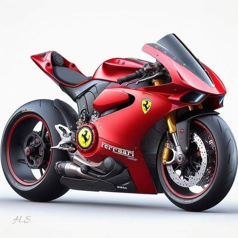 Ferrari Bike, Motorcycle Mechanic, Image Moto, Motorcross Bike, Rolls Royce Cullinan, Custom Sport Bikes, Collar Scarf, Futuristic Motorcycle, Concept Motorcycles