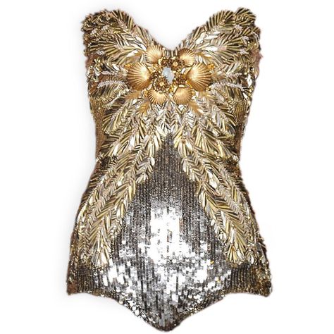 edited by Satinee - Doll parts - Arms ❤ liked on Polyvore featuring dresses, tops, bodysuit, corset and zuhair murad