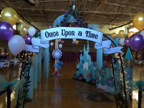 Magalie Sarnataro's props Once upon a time  Decor details  Entranced  Foam board and paint Cinderella Homecoming Theme, Fairytale Ball Decorations, Disney Theme School Hallway, Fairy Tale Homecoming Theme, Disney Theme Prom, Fairytale Prom Theme, Hoco Theme Ideas, Tangled Hoco, Homecoming Dance Decorations