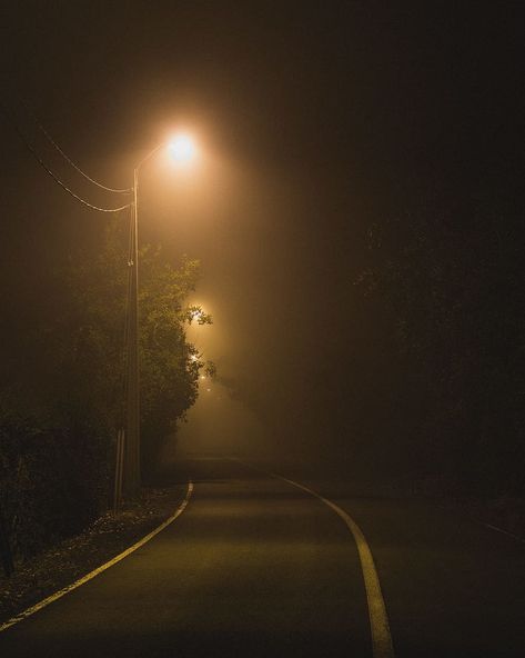 Fog lamp 1080P, 2K, 4K, 5K HD wallpapers free download Iphone Wallpaper Ideas, Street Lamp Post, Empty Road, Asphalt Road, Dark Street, Night Background, Dark City, Lit Wallpaper, Night Landscape