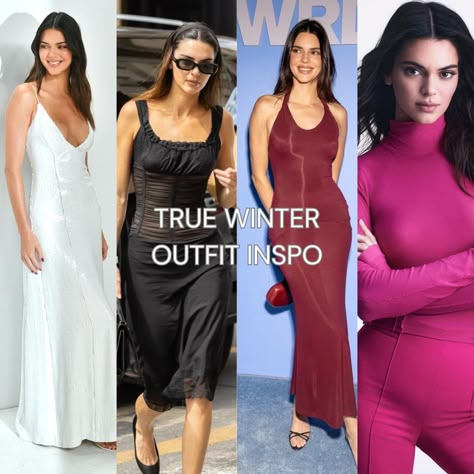 Is Jennifer Connelly Dark Winter or Dark Autumn? Get detailed color analysis insights from our professionals at Four Seasons Studio. True Winter Hair, Winter Color Analysis, True Winter Palette, Color Season Analysis, Colors For Your Skin Tone, True Cool Winter, Style Inspo 2023, True Winter Color Palette, Season Analysis