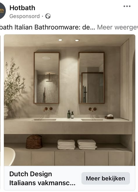 Spa Bathroom Inspiration, Bathroom Hotel Design, Quiet Luxury Interior Design, Relaxing Bathroom Ideas, Baño Aesthetic, Japandi Bathroom, Neutral Bathroom Decor, Minimal Bathroom, Italian Bathroom