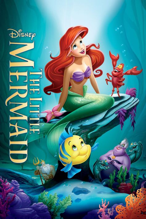 Little Mermaid Poster, Mermaid Movie, Mermaid Movies, Mermaid Poster, Movie Cast, Carly Rae Jepsen, Mermaid Disney, Film Disney, Sea Witch