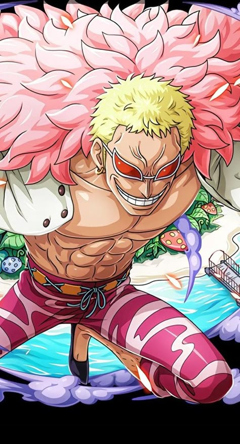 Hd Wallpaper One Piece, Doflamingo Crocodile, Don Quixote Doflamingo, Doflamingo Donquixote, Don·quixote Doflamingo, Monkey D Dragon, Doflamingo Wallpaper, Heavenly Demon, Donquixote Doflamingo