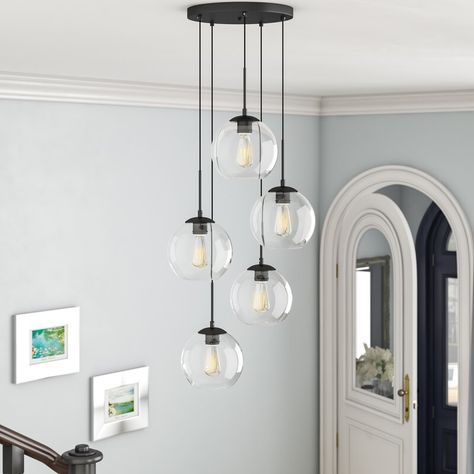 Entryway chandelier foyers