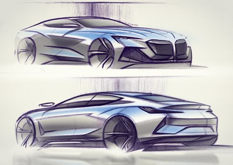 Sketches on paper on Behance Car Perspective, Sketch Cars, Car Sketching, Sketching Inspiration, Auto Illustration, Concept Sketches, Creative Car, Cool Car Drawings, Auto Design