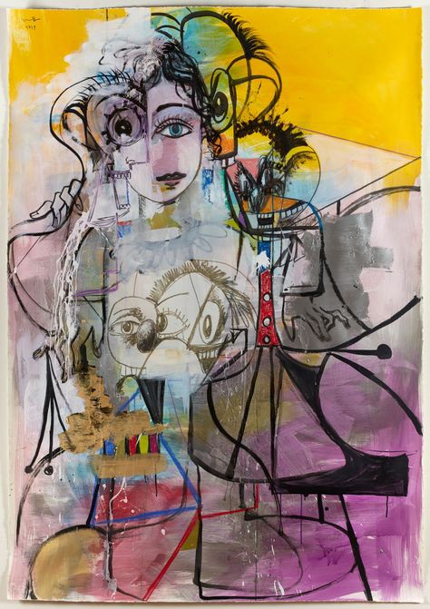 George Condo's Cubism portrait paintings reveal multiple states of joy and horror | Creative Boom Arshile Gorky, Condo Art, Concord New Hampshire, George Condo, Artwork Contemporary, Figurative Kunst, Cubism Art, Art Movements, Artwork Gifts