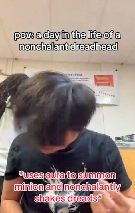 What Does It Mean To Be A Nonchalant Dreadhead? TikTok Term Explained Non Chalant Dread Head, Nonchalant Dreadhead, Chinese Meme, Give Me My Money, The Bros, Chill Guy, Mean To Be, To My Friends, Women Face