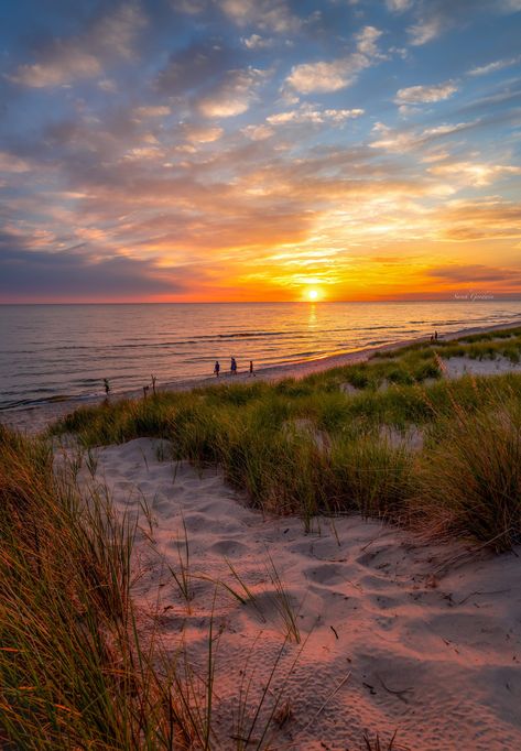 From a perfect evening spent at one of my personal favorite Michigan State Park beaches - Hoffmaster State Park! The dunes and beach's here are so pristinely perfect, and this evening was simply magical!!  **I offer prints on the following mediums: ready to hang 'lifelike' metal and canvis. I also offer Lustre finish gallery paper prints - FREE shipping on all domestic orders.** Lustre paper prints - please note that frame NOT included and small order handling fee of $5 charged for orders under Sunset Print, Golden Sunset, The Dunes, Michigan State, Beach Sunset, State Park, Michigan, Canvas