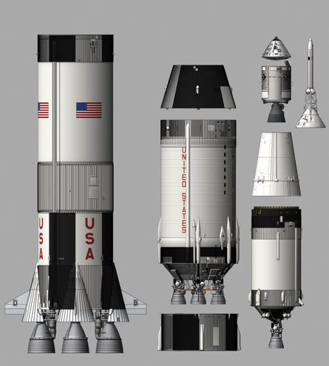 Nasa Spacex, Apollo Space Program, Aerospace Design, Nasa Space Program, Saturn V, Kerbal Space Program, Apollo Program, Starship Design, Space Artwork