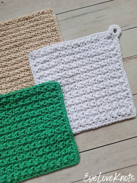 Crochet Dish Cloth Free Pattern Dishcloth Christmas Gifts, Crochet Dishrags, Crochet Dishcloths Free Patterns, Facial Ideas, Crocheted Washcloths, Scrubby Pattern, Crocheted Dishcloths, Crochet Washcloth Free Pattern, Crocheted Potholders