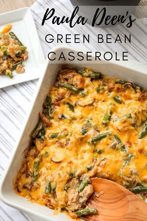 Mushrooms Fried, Best Green Bean Casserole, The Best Green Beans, Homemade Green Bean Casserole, Green Bean Casserole Easy, Paula Deen Recipes, Greenbean Casserole Recipe, Delicious Appetizer Recipes, Vegetable Casserole