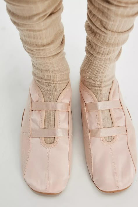 Sofie Sporty Ballerina Flats | Free People Ballerina Flats, Boho Clothing, Boho Outfits, Mary Janes, Free People, Fall Winter, Socks, Sneakers, Clothes