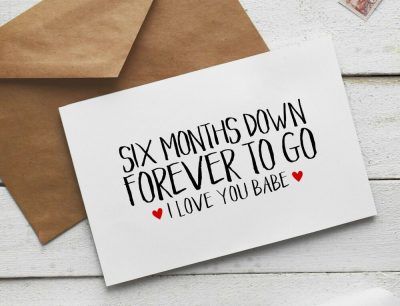 Happy 6 Month Anniversary, 6 Month Anniversary Quotes, Month Anniversary Quotes, 6 Month Anniversary Boyfriend, Anniversary Quotes For Couple, Anniversary Quotes For Husband, Gifts For Bf, Anniversary Letter, Anniversary Wishes For Husband