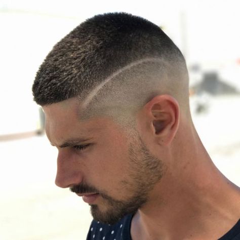 Zero Cut Hairstyles Hair Style Boy, Army Haircut, Military Haircuts Men, A Line Hair, Crew Cut Haircut, Buzz Haircut, High And Tight Haircut, High Fade Haircut, High Skin Fade