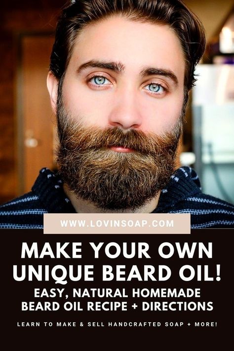 Beard Oil Blends, Beard Oil Recipe Diy, Homemade Beard Oil, Diy Beard Oil, Beard Oil Recipe, Diy Beard, Best Beard Oil, Oils Essential, Oil Making