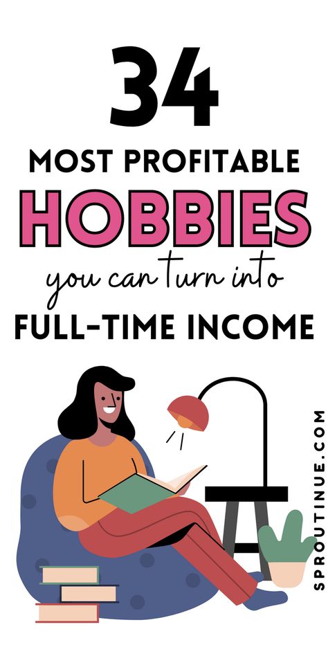 Find out if you hobby is among these fun hobbies that make money. Profitable Hobbies, Pinterest Tutorials, Amazon Jobs, Hobbies That Make Money, Best Small Business Ideas, Money Making Jobs, Money Makers, Win Money, Money Save