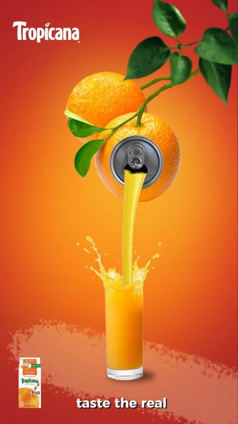 Creative Juice Ads, Drink Ads Design, Product Poster Design Marketing, Creative Poster Design Ideas Advertising, Food Advertising Design Creative, Drink Ads Creative Advertising, Product Advertisement Design Poster, Food Ads Creative Advertising Ideas, Food Graphic Design Advertising