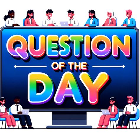 Daily Inspiring Question of the Day for Work | Boost Morale Workplace Morale Boosters, Office Morale Boosters Ideas Fun, Morale Boosters At Work, Company Culture Quotes, Team Building Questions, Icebreaker Questions For Work, Questions Of The Day, What Is Your Dream, Team Morale