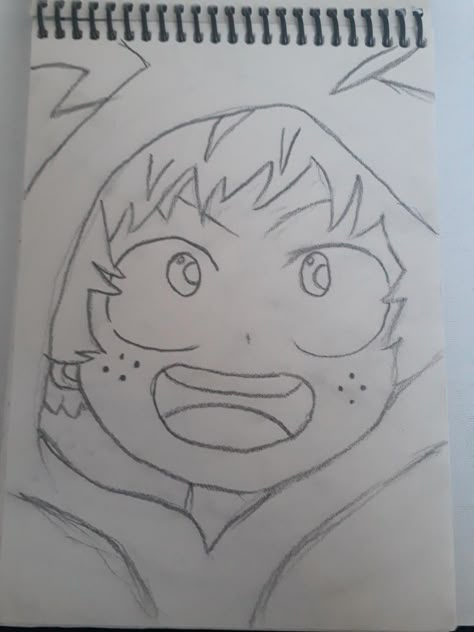 Mha Easy Sketches, Cute Small Things To Draw, Easy Anime Drawings For Beginners, Izuku Midoriya Drawing, Anime Sketch Easy, Anime Drawing Books, Canvas Drawing, Disney Art Drawings, Midoriya Izuku