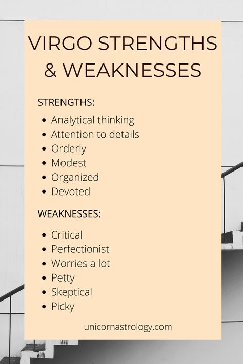 #Virgo #Virgo Strengths and Weaknesses #astrology #zodiac signs #virgo personality #virgo man #virgo woman #astrology for beginners #virgo in astrology Virgo Traits Woman Relationships, Virgo Personality Traits Woman, Zodiac Signs Strengths And Weakness, Virgo Weakness, Virgo Men Quotes, Zodiac Sign Facts Virgo, Virgo Turn Ons And Offs, Virgos In Relationships, Virgo Women Facts