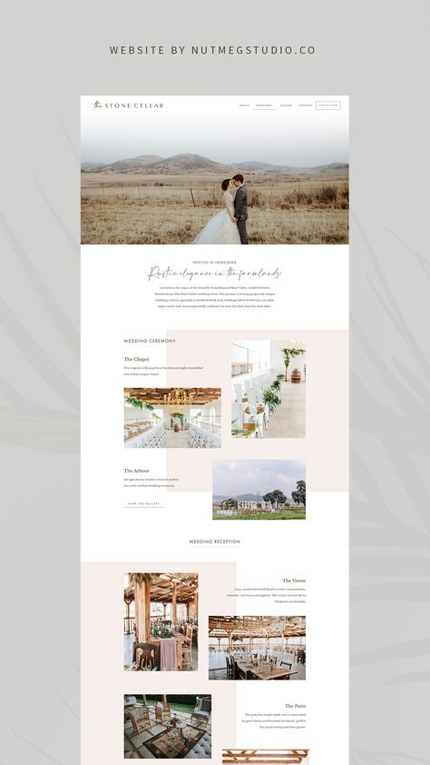 Elegant high-end web design for a wedding venue Wedding Website Ideas Inspiration Web Design, Wedding Venue Quotes, Wedding Venue Advertising, Event Venue Website Design, Wedding Venue Website Design, Wedding Web Design, Venue Website Design, Clean Web Design Inspiration, Events Website Design