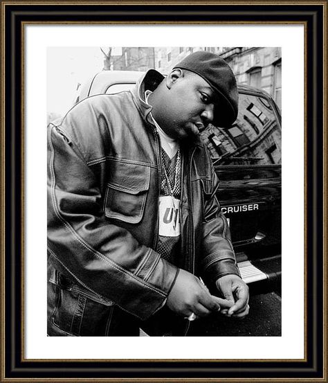 Three Quarter Length Framed Print featuring the photograph Rapper Notorious B.i.g., Aka Biggie by New York Daily News Archive Biggie Smalls Quotes, Rap Us, Hip Hop Legends, 90s Rap, Old School Hip Hop, Real Hip Hop, Hip Hop And R&b, Biggie Smalls, Notorious Big