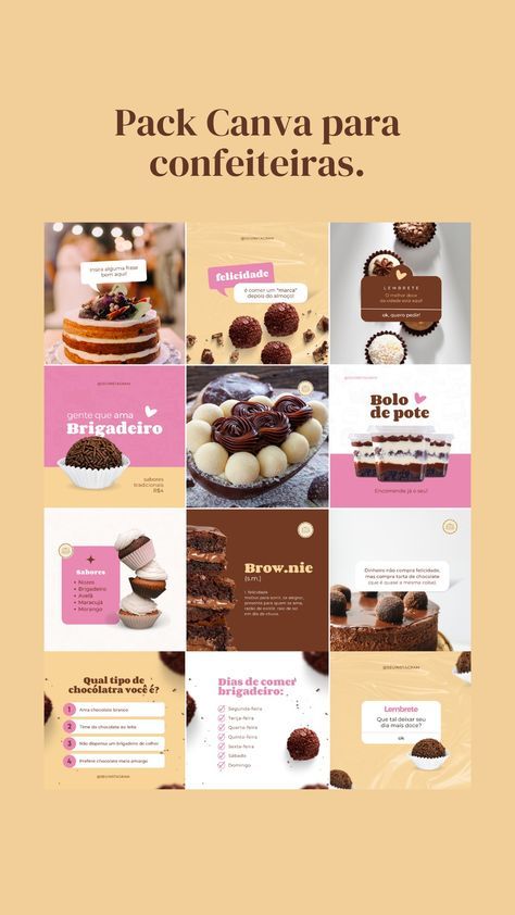 Aesthetic Branding, Designer Canvas, Social Media Branding Design, Instagram Cake, Bakery Business, Elegant Sophisticated, Branding Marketing, Bakery Shop, Post Instagram