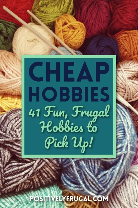 Cheap hobbies are an excellent way to keep your budget in check while still having fun! Hobbies For Families, Fun Projects For Adults, Free Hobbies To Do At Home, Cheap Hobbies To Do At Home, Cheap Hobbies For Women, Hobbies To Do At Home, Inexpensive Hobbies, Free Hobbies, Family Hobbies