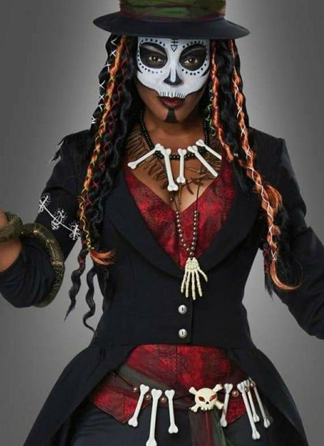 Voodoo Makeup, Voodoo Costume, Sorceress Costume, Womens Halloween Costume, Voodoo Halloween, Dr Facilier, Voodoo Magic, Hot Halloween Outfits, Villain Costumes