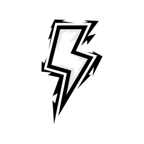 Lightning bolt Vectors & Illustrations for Free Download | Freepik Flash Logo Design, Vector Lightning, Nv Logo, Dj Logo Design, Lightning Logo, Lightning Bolt Design, Logo Illustration Design, Flash Logo, Broken Screen Wallpaper