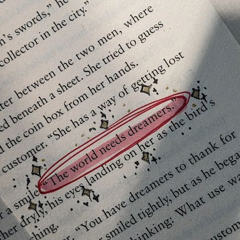honestly, aren’t we all just a bit? 🌟 We wouldn’t have made it this far if we didn’t dream a little, right? It's about seeing beyond the ordinary, finding that spark in the everyday moments. So, here’s to the dreamers, the ones who see the world not just as it is, but as it could be. Let’s keep dreaming and making our own kind of magic. 💛 💬 What book are you currently reading, and how are you enjoying it so far? . . . . . . . . . .. . . pink annotations, annotated books, quotes, aesthet... Books Words Aesthetic, Books Quote Aesthetic, My Dreams Are Just Dream, Book Journal Doodles, Book Text Aesthetic, Aesthetic Book Drawing, Doodles In Books, My Book Aesthetic, Gaunt Family