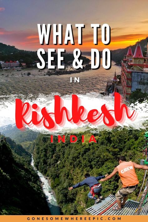 23 Amazing Things to Do in Rishikesh: Yoga Capital of the World Spiritual Retreats, Rishikesh Yoga, Rishikesh India, Spiritual Retreat, Travel On A Budget, Rishikesh, Cheap Flights, Travel Itinerary, Budget Travel