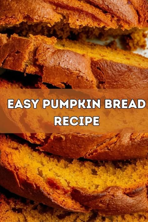 This Easy Pumpkin Bread Recipe is perfect for fall! It’s soft, moist, and full of warm spices. You only need simple ingredients, and it’s super quick to make. Easy Pumpkin Bread Recipe Simple, Puerto Rican Thanksgiving, Pumpkin Nut Bread, Pumpkin Bread Recipe Easy, Classic Scones Recipe, Classic Scones, Easy Pumpkin Bread Recipe, Fresh Pumpkin Recipes, Homemade Banana Bread Recipe