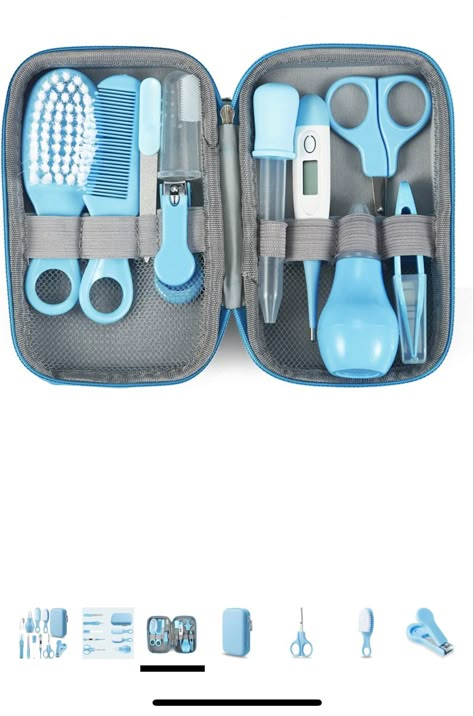 Baby Boy Essentials, Triplets Pregnancy, 8th Month, Baby Essential Checklist, Newborn Baby Items, Medicine Dispenser, Sue Johnson, Baby Care Kit, Baby Nail Clippers