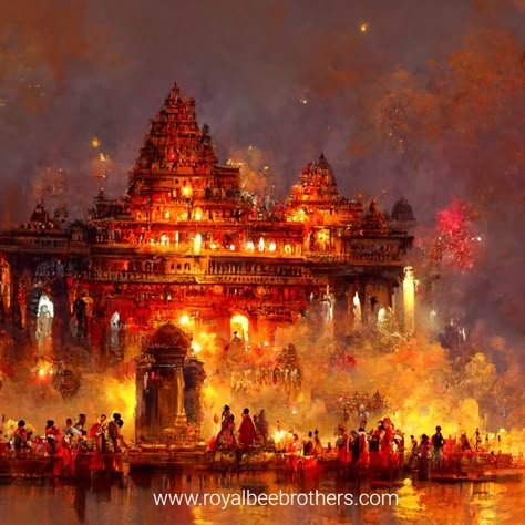 2d Canvas Paintings, Festival Of Lights Painting, Diwali Painting Festival Of Light, Diwali Related Paintings, Happy Diwali Painting, Festival Of India Painting, Diwali Painting Ideas Canvas, Diwali Watercolor Painting, Indian Festivals Drawing