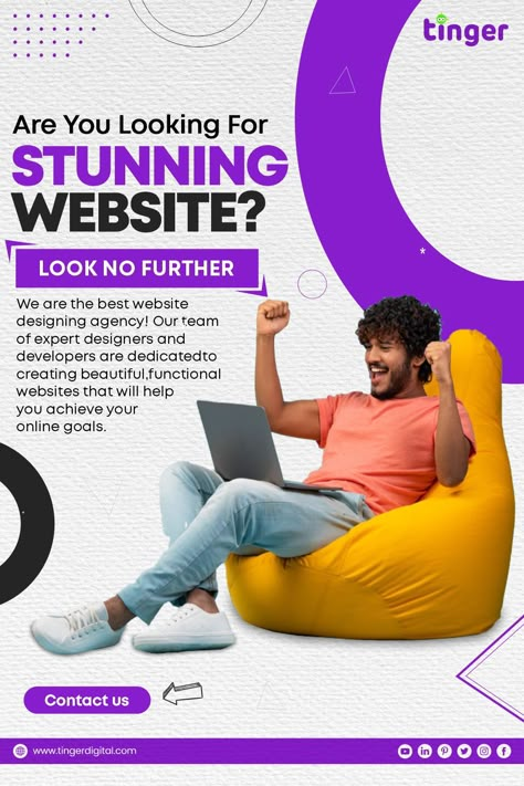 We are the best website designing agency! Look no further just contact us today😀 Follow @Tinger Digital Call us now: 8815066610 #growwithtinger #websitedesigningagency #digitalmarketingagency #art #socialmediatips #socialmediamanagement #youtube #creative Tinger Digital, Social Media Dimensions, Valentines Social Media, Mind Craft, Marketing Agency Website, Corporate Business Card Design, Health Facts Fitness, Digital Advertising Design, Agency Website Design