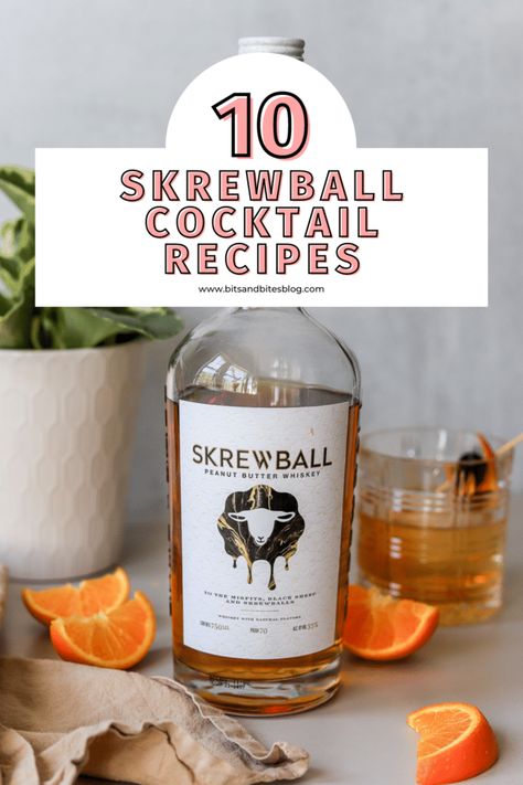 Drinks With Screwball Whiskey, Peanut Butter Whiskey Drinks, Bits And Bites, Whiskey Drinks Recipes, Peanut Butter Whiskey, I Lost 100 Pounds, Cocktail Recipes Whiskey, Whiskey Recipes, Whisky Drinks