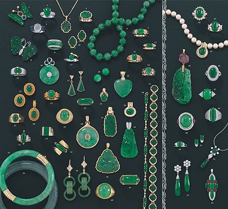 Their jewelry consisted of carved jade Jade Jewelry Design, Bracelets Green, Rings Green, Jade Rings, Inexpensive Jewelry, Jade Charm, New Gold Jewellery Designs, Walmart Jewelry, Chinese Jewelry