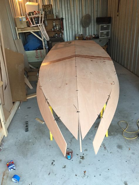 Boat Building Made Simple Bateau FS14LS Homemade Boat, Skiff Boat, Wood Boat Building, Free Boat Plans, Wood Boat Plans, Aluminum Fishing Boats, Plywood Boat Plans, Plywood Boat, Make A Boat