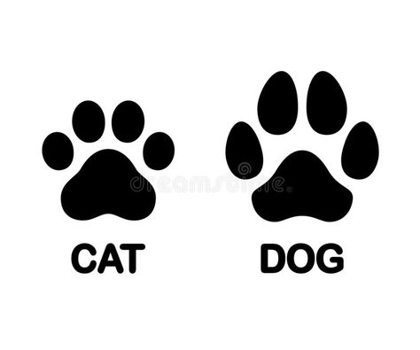 Cat Paw Tattoos, Tatoo Dog, Kitty Tattoos, Paw Print Art, Paw Drawing, Dog Paw Prints, Pawprint Tattoo, Paw Tattoo, Cat Paw Print